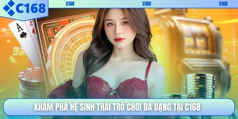 Khám phá hệ sinh thái trò chơi đa dạng tại C168
